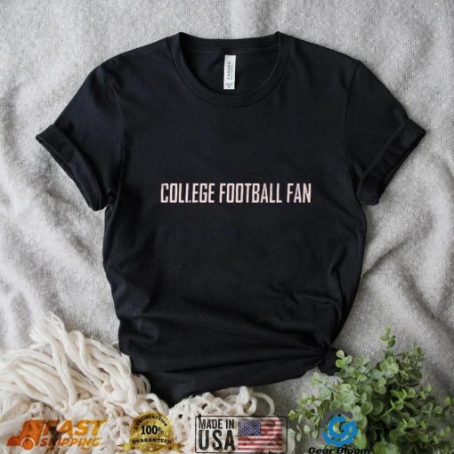 SportsBizCFB College Football Fan WHT Shirt