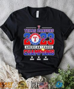 Texas Rangers 2023 Al Champions Shirt