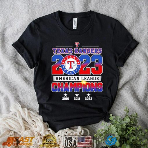 Texas Rangers 2023 Al Champions Shirt