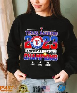 Texas Rangers 2023 Al Champions Shirt