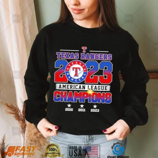 Texas Rangers 2023 Al Champions Shirt