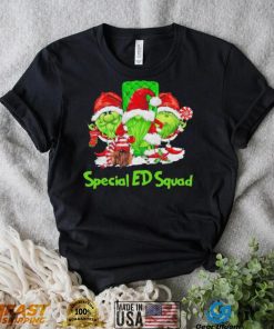 Three the Santa Grinch Gnomes Special ED Squad Merry Christmas shirt