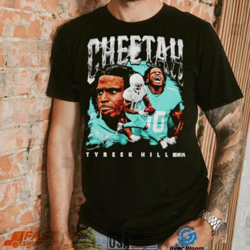 Tyreek Hill Miami Cheetah Vintage Football Shirt