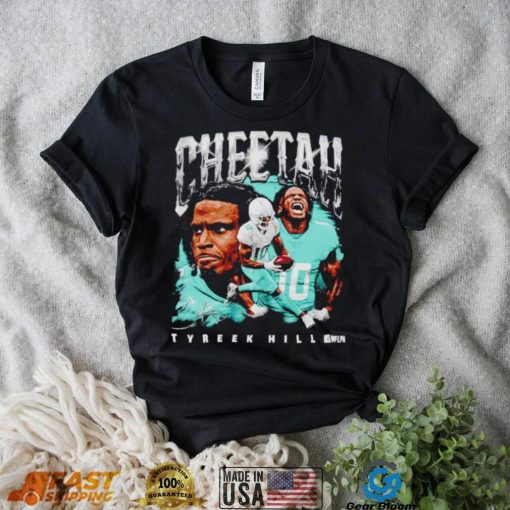 Tyreek Hill Miami Cheetah Vintage Football Shirt