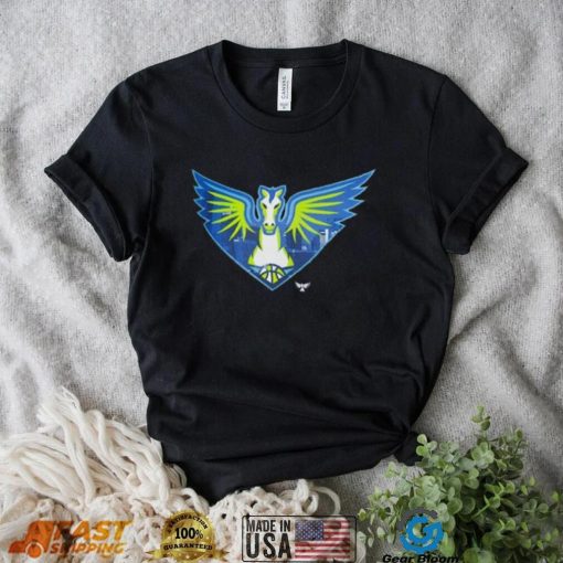 Unisex Dallas Wings Stadium Essentials Black City View Shirt