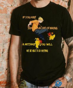 Vinsmoke Sanji if you are too afraid of making shirt