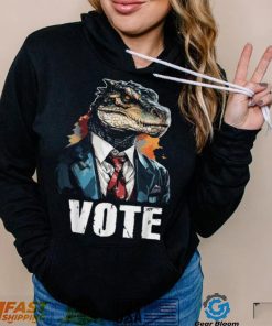 Vote Reptilian For President Election Voting Lizard T Shirt
