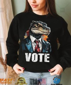 Vote Reptilian For President Election Voting Lizard T Shirt