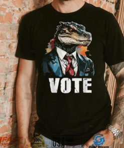 Vote Reptilian For President Election Voting Lizard T Shirt