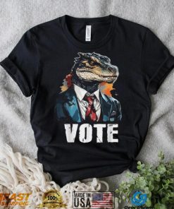 Vote Reptilian For President Election Voting Lizard T Shirt