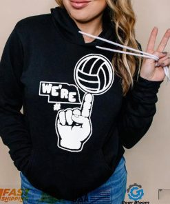 We’re number one Nebraska volleyball shirt
