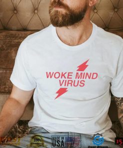 Woke mind virus poppers shirt