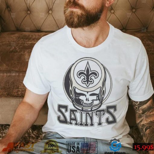 Youth NFL x Grateful Dead x Saints Shirt