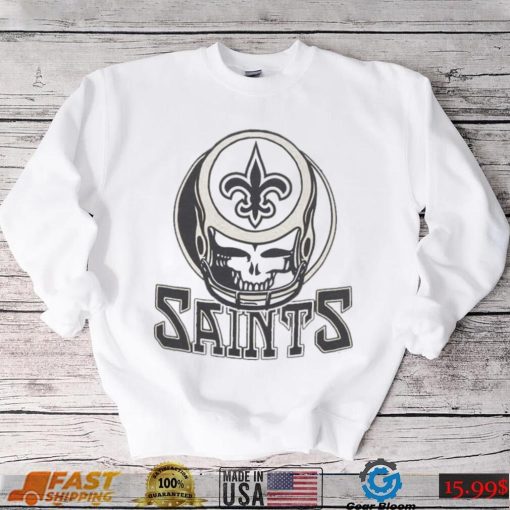 Youth NFL x Grateful Dead x Saints Shirt