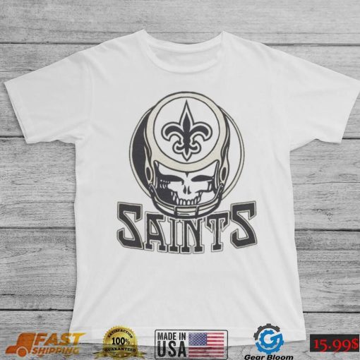 Youth NFL x Grateful Dead x Saints Shirt