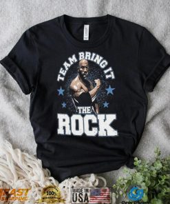 Youth Ripple Junction Black The Rock Team Bring It T Shirt