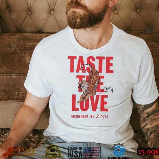 ZJM Crave Zayn Malik Taste The Love Mixoloshe By Zayn T Shirt