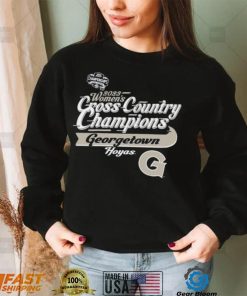 Georgetown Hoyas Blue 84 2023 Big East Women’s Cross Country Champions T Shirt