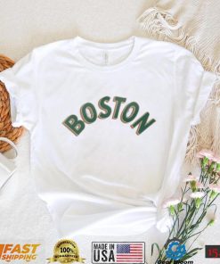 2023 24 City Edition Boston Celtics Courtside M90 Long Sleeve Logo T Shirt