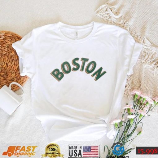 2023 24 City Edition Boston Celtics Courtside M90 Long Sleeve Logo T Shirt