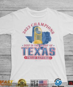 2023 World Series Champions Texas Rangers Franklin 'Trophy' T Shirt