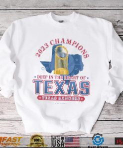 2023 World Series Champions Texas Rangers Franklin 'Trophy' T Shirt