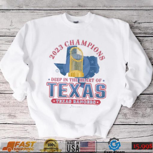 2023 World Series Champions Texas Rangers Franklin ‘Trophy’ T Shirt