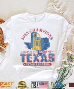 2023 World Series Champions Texas Rangers Franklin 'Trophy' T Shirt