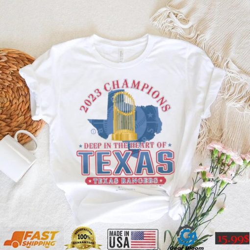 2023 World Series Champions Texas Rangers Franklin ‘Trophy’ T Shirt