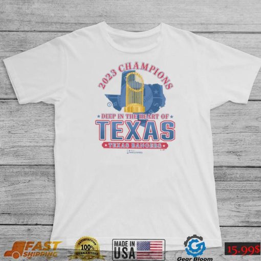 2023 World Series Champions Texas Rangers Franklin ‘Trophy’ T Shirt