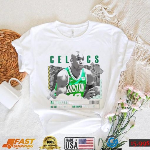 Al Horford number 42 Boston Celtics basketball player paper poster shirt