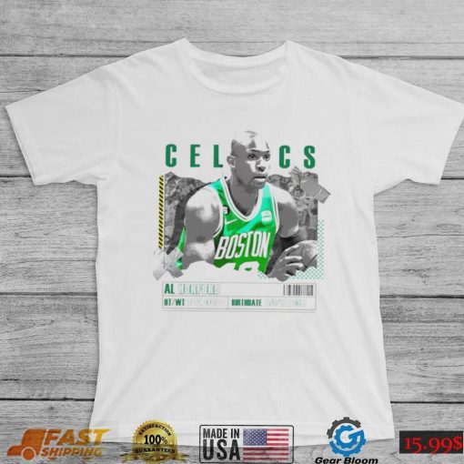 Al Horford number 42 Boston Celtics basketball player paper poster shirt