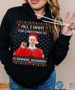 All I want for Christmas is Connor Bedard ugly Christmas shirt