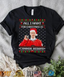 All I want for Christmas is Connor Bedard ugly Christmas shirt