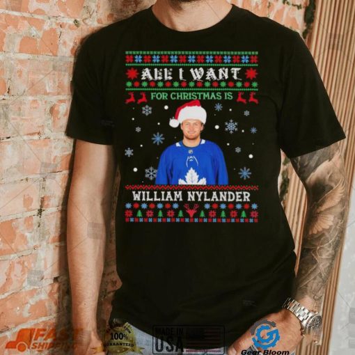 All I want for Christmas is William Nylander ugly Christmas shirt