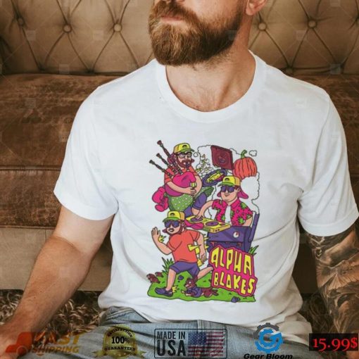 Alpha Blokes Podcast The Story Of The Show Cartoon New shirt