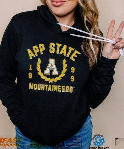 Appalachian State Mountaineers Uscape Apparel Laurels Fleece Crop Shirt