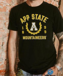 Appalachian State Mountaineers Uscape Apparel Laurels Fleece Crop Shirt