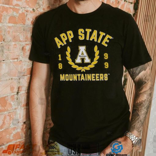 Appalachian State Mountaineers Uscape Apparel Laurels Fleece Crop Shirt