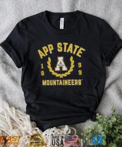 Appalachian State Mountaineers Uscape Apparel Laurels Fleece Crop Shirt