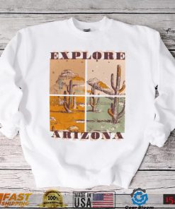 Arizona Quad Desert Scene Graphic T Shirt