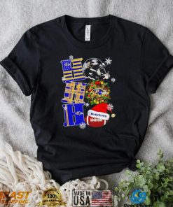 Baltimore Ravens NFL ho ho ho Christmas shirt