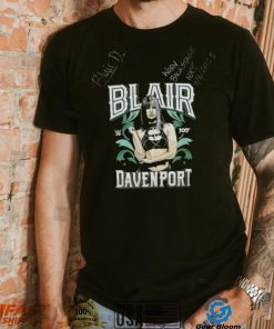 Blair Davenport Autographed & Inscribed Event Worn Superstar T Shirt