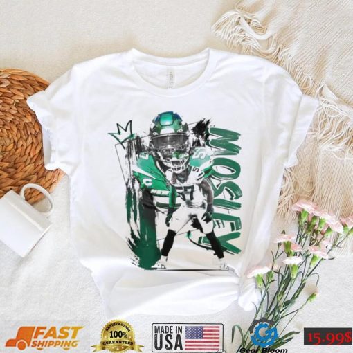 C.J. Mosley number 57 New York Jets football player pose poster shirt