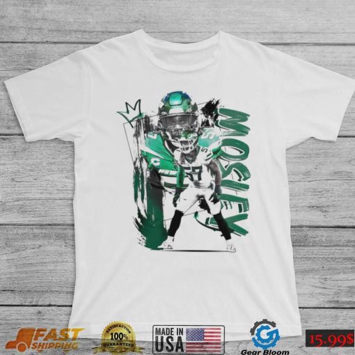 C.J. Mosley number 57 New York Jets football player pose poster shirt