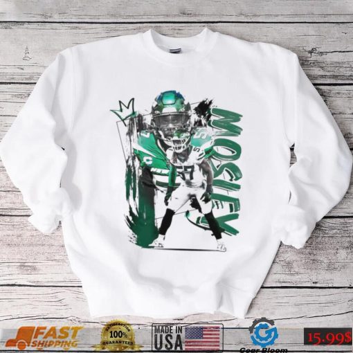 C.J. Mosley number 57 New York Jets football player pose poster shirt