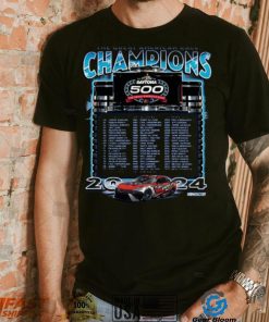 Checkered Flag Sports Blue 2024 Daytona 500 Champions T Shirt