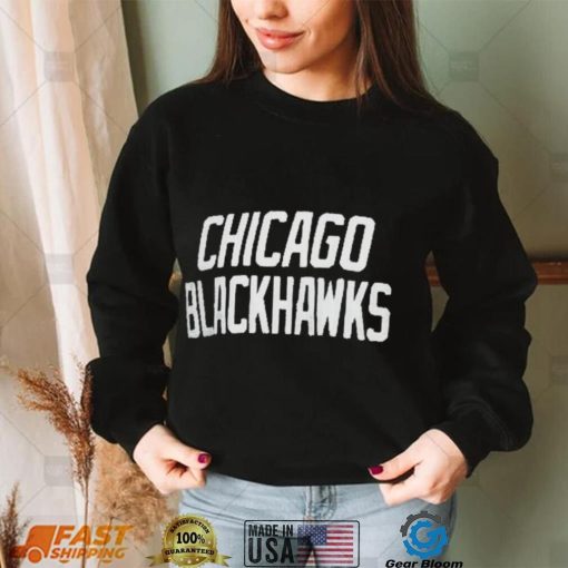 Chicago Blackhawks Starter Hat Trick Shirt