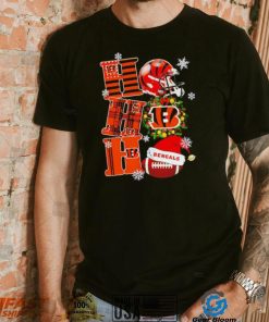 Cincinnati Bengals NFL ho ho ho Christmas shirt