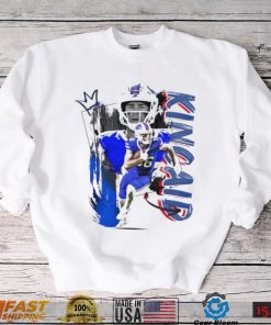 Dalton Kincaid number 86 Buffalo Bills football player pose poster shirt